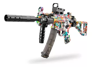 Pistola De Hidrogel Subfusil Automático Mp5k Gel Blaster