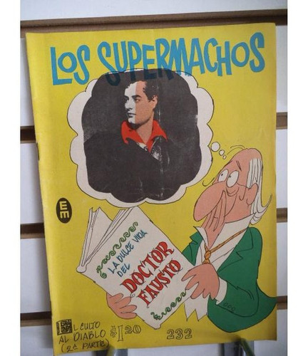 Comic Los Supermachos 232 Editorial Posada Vintage 