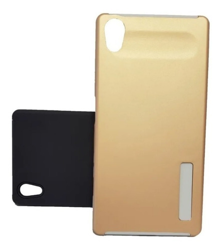 Imagen 2 de 8 de Vidrio Templado + Funda Sony Xperia Z5 Combo
