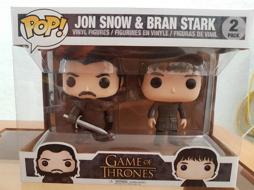 Funko Jon Snow Y Bran Stark Pack (Usado)