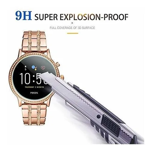 Paquete De 3 Unidades Suoman Para Fossil Gen 5 Julianna Hr Y