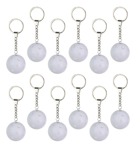 12x Llavero De Pickleball, Llavero De Metal, Llavero