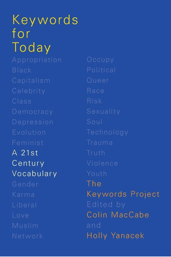 Libro:  Keywords For Today: A 21st Century Vocabulary