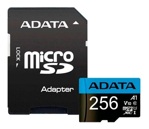 Memoria Micro Sd Hc Adata 256gb Cl 10 C/adaptador
