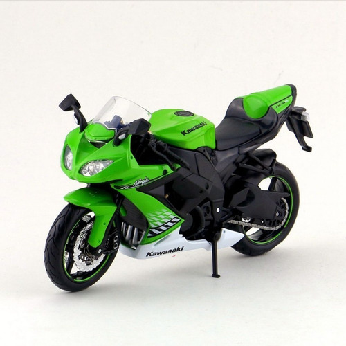 Imagen 2 de 5 de Moto De Colección Nueva Kawasaki Zx-10r Escala 1:12 Maisto