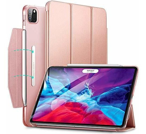 Esr Yippee Smart - Funda Para iPad Pro 12.9, Rose Gold