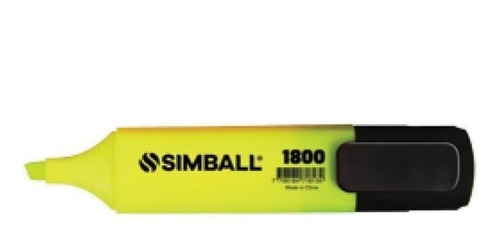  Resaltador Simball 1800 Amarillo Fluorescente