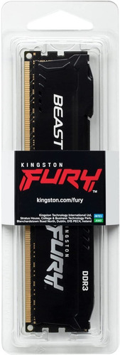 Imagen 3 de 5 de Memoria Ram Ddr3 4gb 1866mhz Kingston Fury Beast