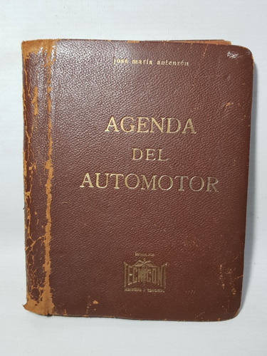 Antigua Guía Automotor 1930 Cuero Impecable Mag 58862