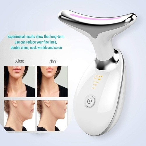 Imagen 6 de 8 de Masajeador Reductor De Papada Facial Cuello Antiarrugas