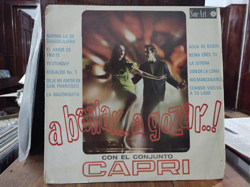 Conjunto Capri A Bailar Vinilo Lp Acetato Vinyl 