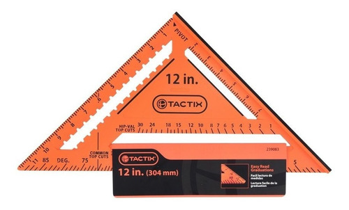 Escuadra Geométrica Tactix 239055 Plástico 304mm