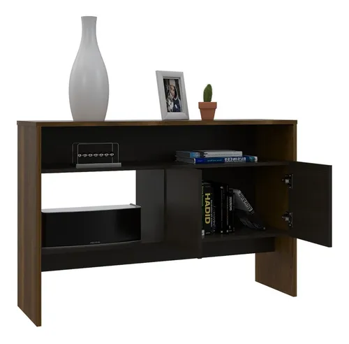 Mueble Arrimo + Mesa De Centro - Caramelo / Wengue