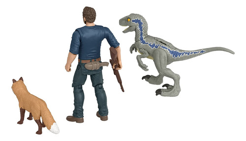 Jurassic World Dominion Owen Y Velociraptor Beta - Paquete H