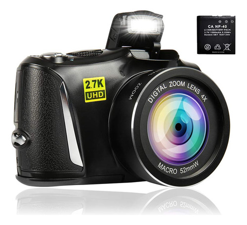 Camara Digital Full Hd 2.7k Vlogging Video 48.0 Mp Para