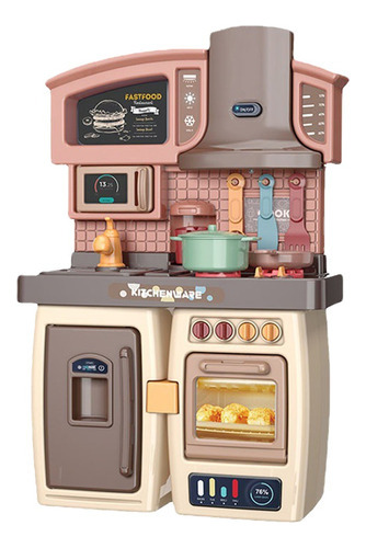 Kitchen Pretend Playset, Juguete De Chef Para Niños [u]