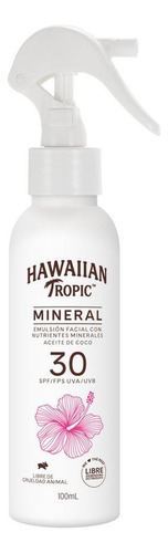 Protector Solar Mineral Fps30 Hawaiian Tropic Aceite De Coco