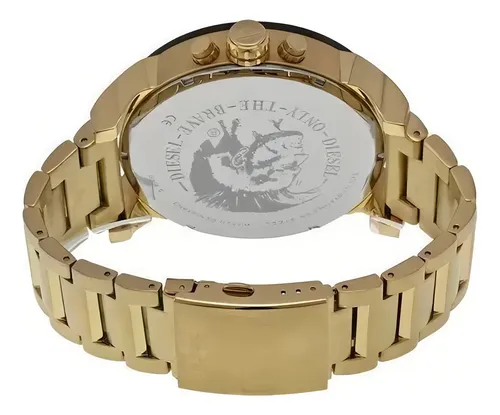 Relógio Diesel Dz7333 Mr.daddy Gold Black 57mm | Parcelamento sem