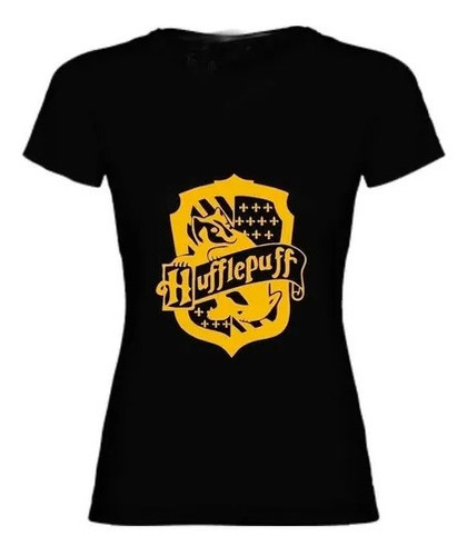 Polera De Mujer De Harry Potter - Hufflepuff Nn