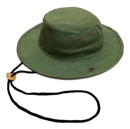 Sombrero Gorro Tipo Australiano Ala Ancha Algodón Uv+50 