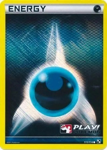 Pokemon Tcg Darkness Energy - 111/114 - Play! Pokemon Promo