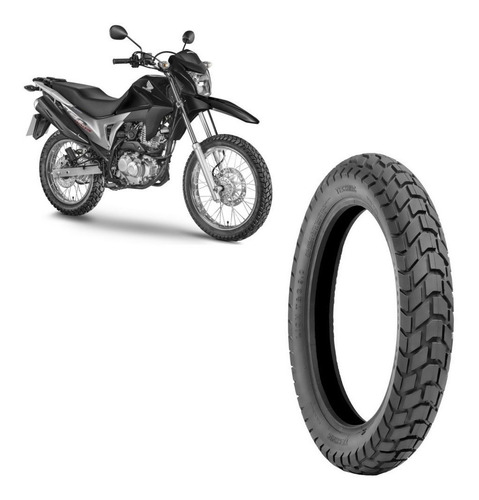 Pneu Traseira Para Moto 110/90-17 Technic T&c Uso Com Câmara