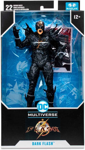 Figura Dark Flash - The Flash 2023 Dc Multiverse Mcfarlane