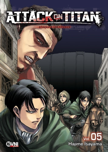 Attack On Titan 5-isayama Hajime-ovni Press