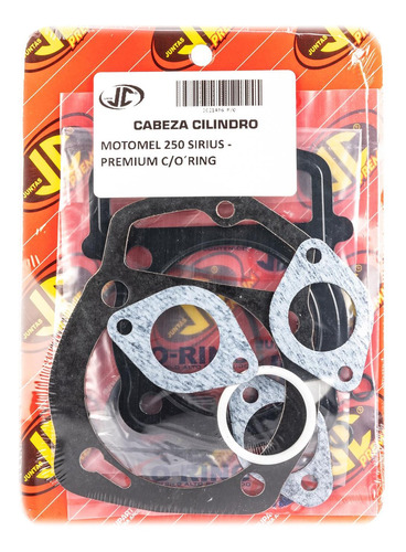 Junta Tapa Cilindro Motomel Sirius 250 Premium Oring Jc