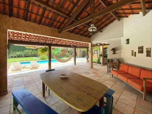 Casa Com 4 Dormitórios 2 Suítes À Venda, 376 M² Por R$ 2.150.000 - Algarve - Cotia/sp - Ca3239