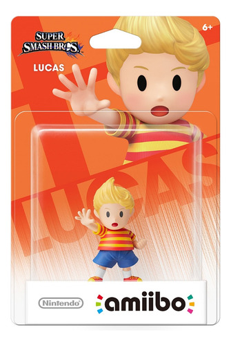 Amiibo Lucas Super Smash Bros Pronta Entrega Lacrado 