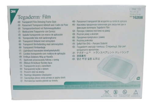  Tegaderm Film 3m 10x12 Cm C/50 Parches