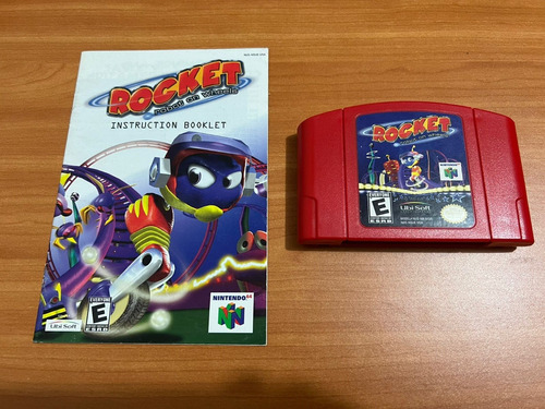 Rocket Robot On Wheels Nintendo 64 Incluye Manual