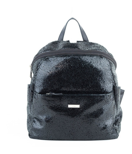Mochila Grande Mujer Xl Extra Large Simona Negro