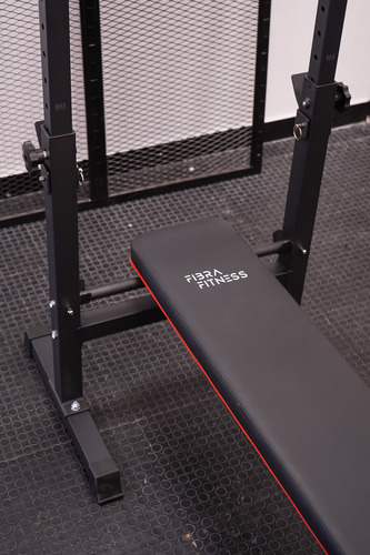 Banco Regulable Soporte Barra Pecho Pesas Multiangular Gym