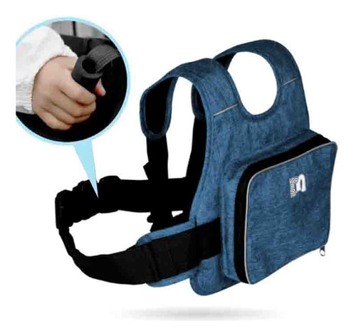 Chaleco Unisex Ajustable Para Niños Con Cinturón De Segurida