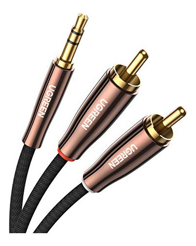 Ugreen Cable Rca Macho De 0.138 In A 2, Adaptador De Audio E