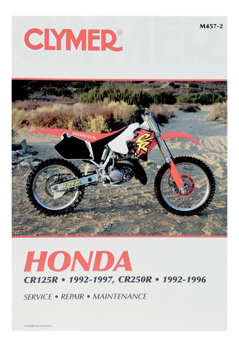 Clymer Manual De Reparación Para Honda Cr125r Cr250r 92-97