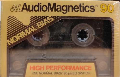 Cassette Virgen Audiomagnetics  90 .edition 1977.