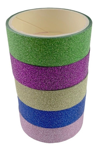 Imagem 4 de 10 de 40 Rolos Washi Tape Fita Adesiva Decorativa Planner Caderno