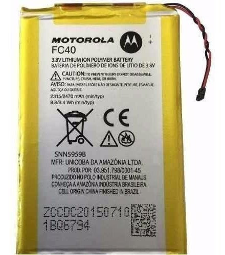 Bateria Pila Motorola Fc40 Moto G3 Xt1540 Xt1543 Xt1542