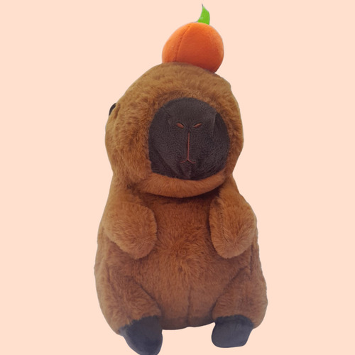 Capivara De Pelúcia Que Canta Com Voz Cenoura E Coração