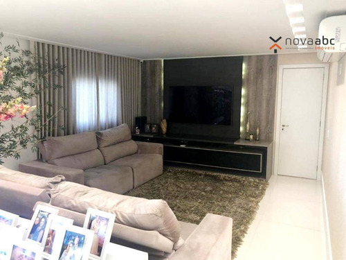 Apartamento Alto Padrão Em Condomínio Resort, Com 3 Suítes À Venda, 177 M² Por R$ 1.950.000 - Campestre - Santo André/sp - Ap1551
