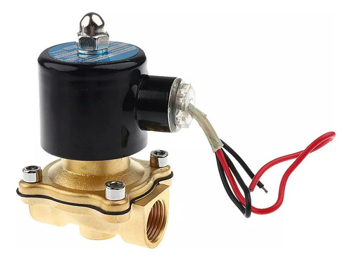 Electroválvula De Latón De 1/2 Pulgada Que Funciona Con Mone