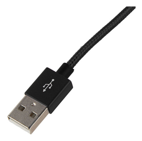 Cable Trenzado Tipo C A Usb G Mobile 1 M Negro