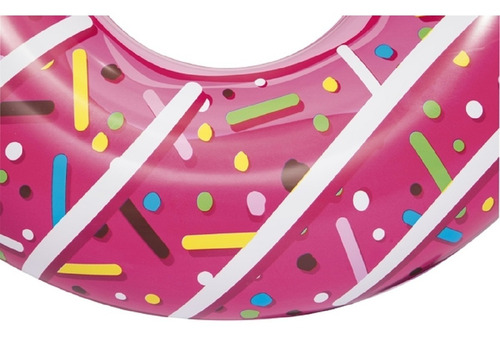 Imagen 3 de 10 de Dona Inflable Salvavidas Pileta + Parches 107 Cm Bestway