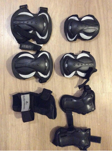 Liquido Juego Proteccion Patines Casco Rodilleras Coderas Mu