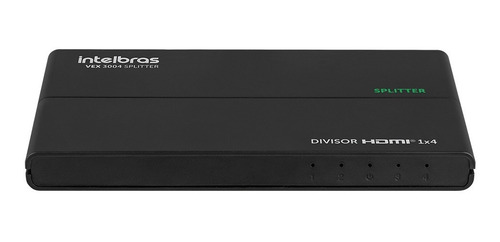 Divisor Splitter Hdmi Intelbras Vex 3004 1x4 Full Hd 4k Swit