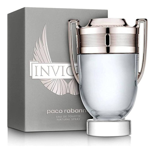 Paco Rabanne Invictus Eau De Toilette 100 ml Para  Hombre