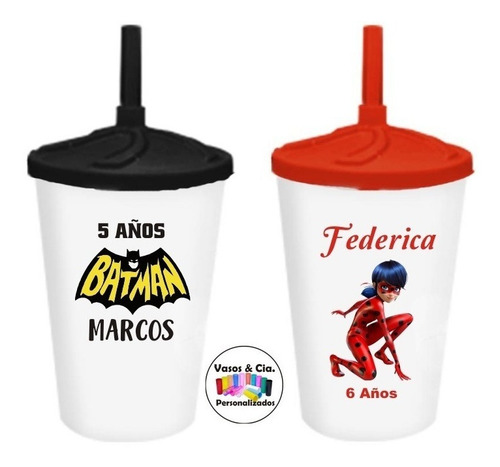 Vaso Sorbito Personalizado, Cumpleaños, Souvenir, 500ml